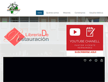 Tablet Screenshot of iglesiaderestauracionapostolesyprofetas.org